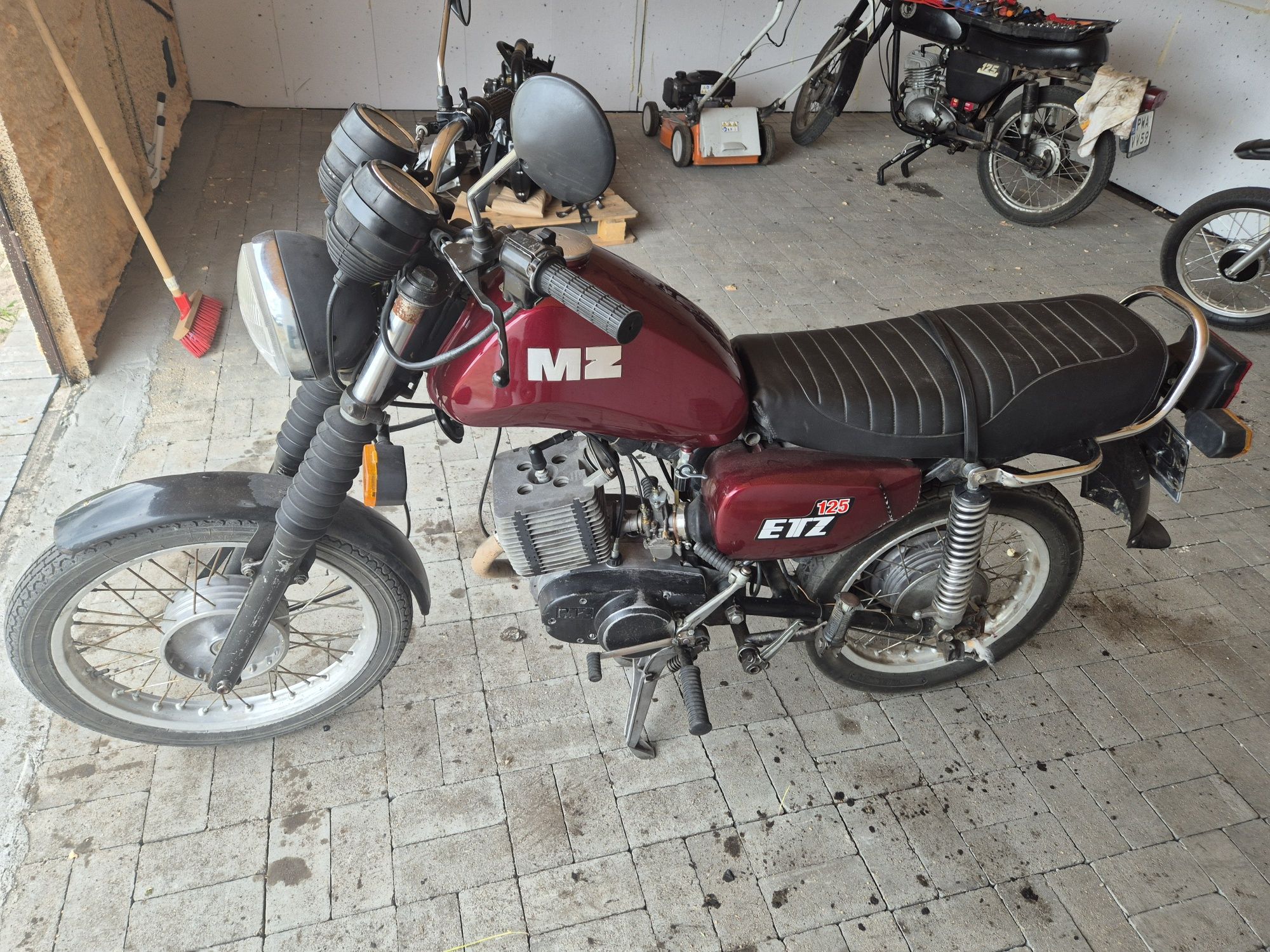 MZ etz 125  zarejestrowana