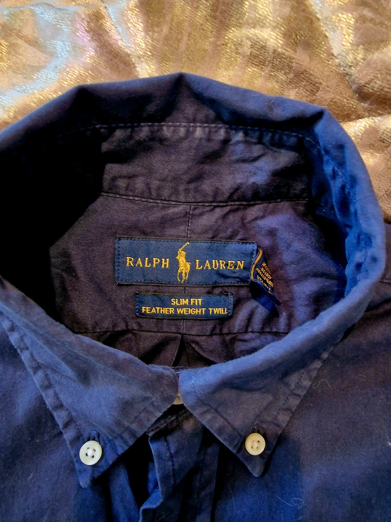 Polo Ralph Lauren Koszula casualowa o kroju slim fit z krótkim rękawem