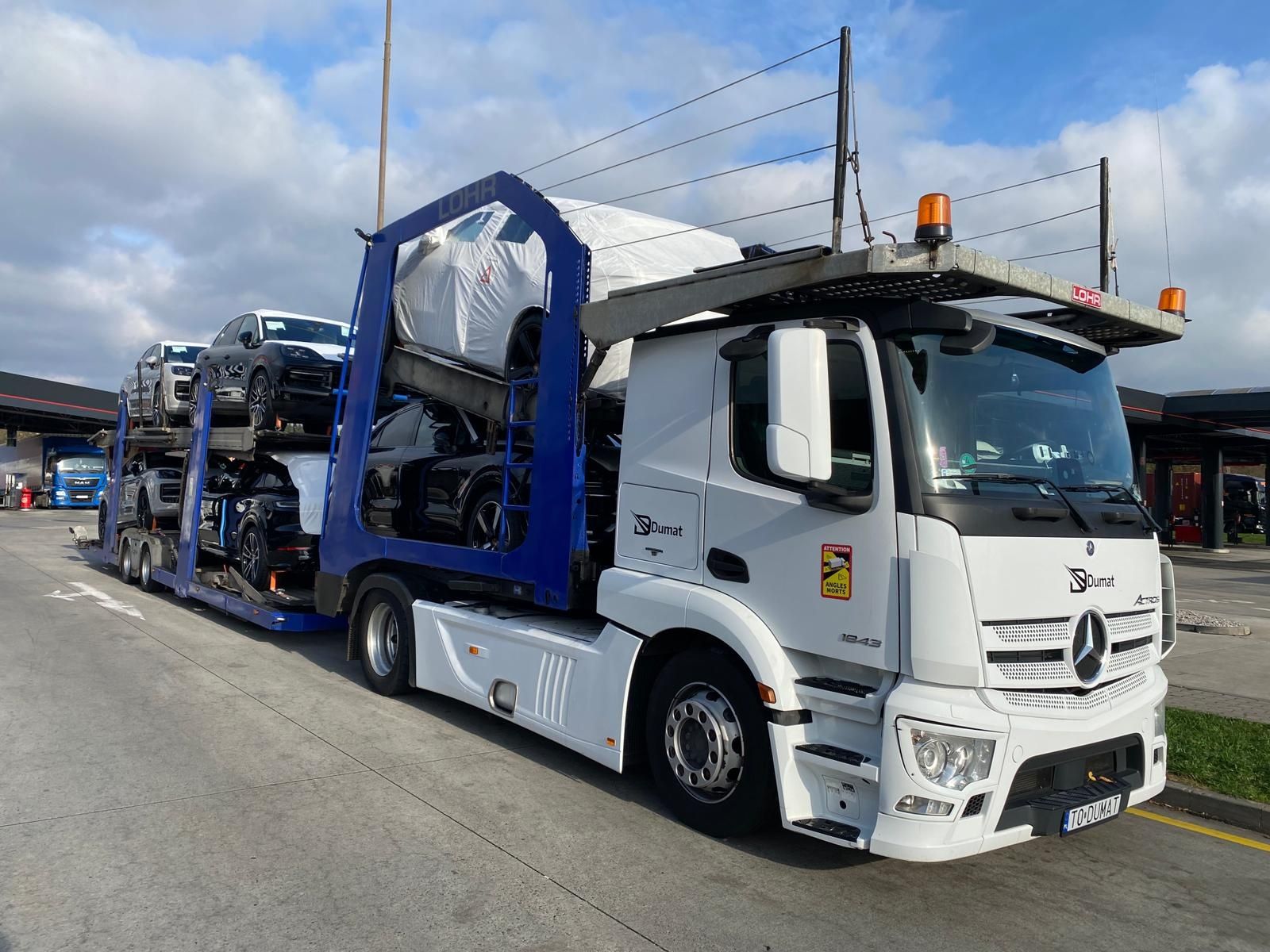 Transport aut Dania Holandia Belgia Niemcy