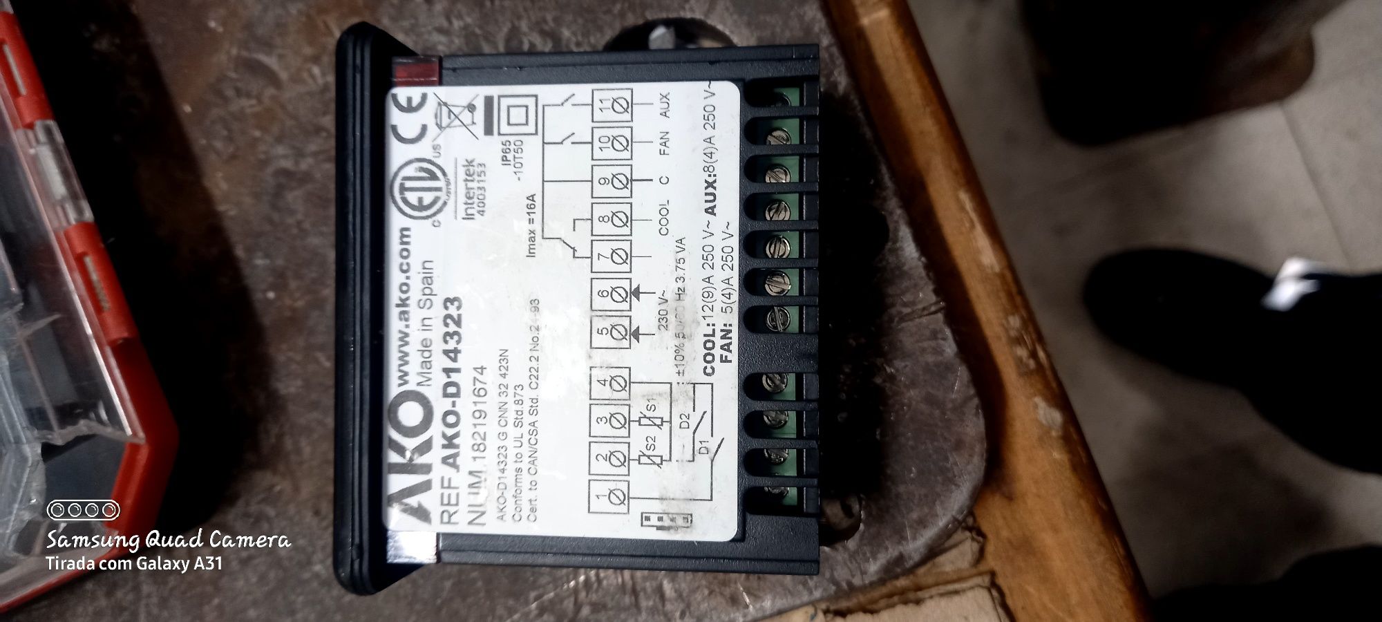 Controlador digital AKO 220V