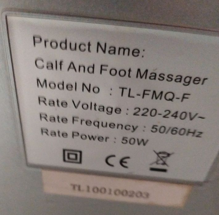 Массажёр для ног Zenet-TL-FMQ-F