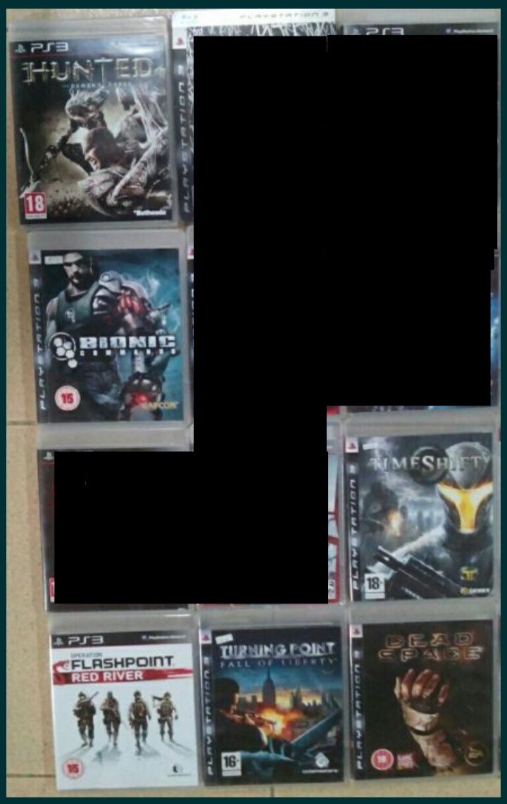 Ps3 Hunted, Metal gear, Lost, Dead Space