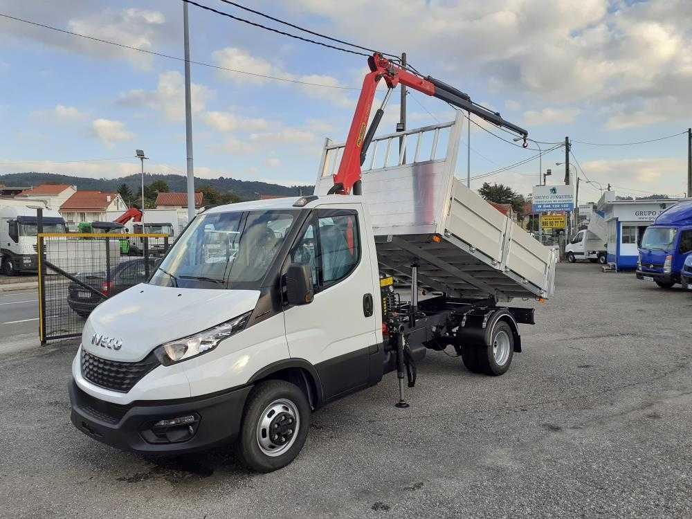 Переобладнання Вантажних авто в самоскид з краном-маніпулятором.