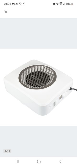 Pochłaniacz pyłu manicure