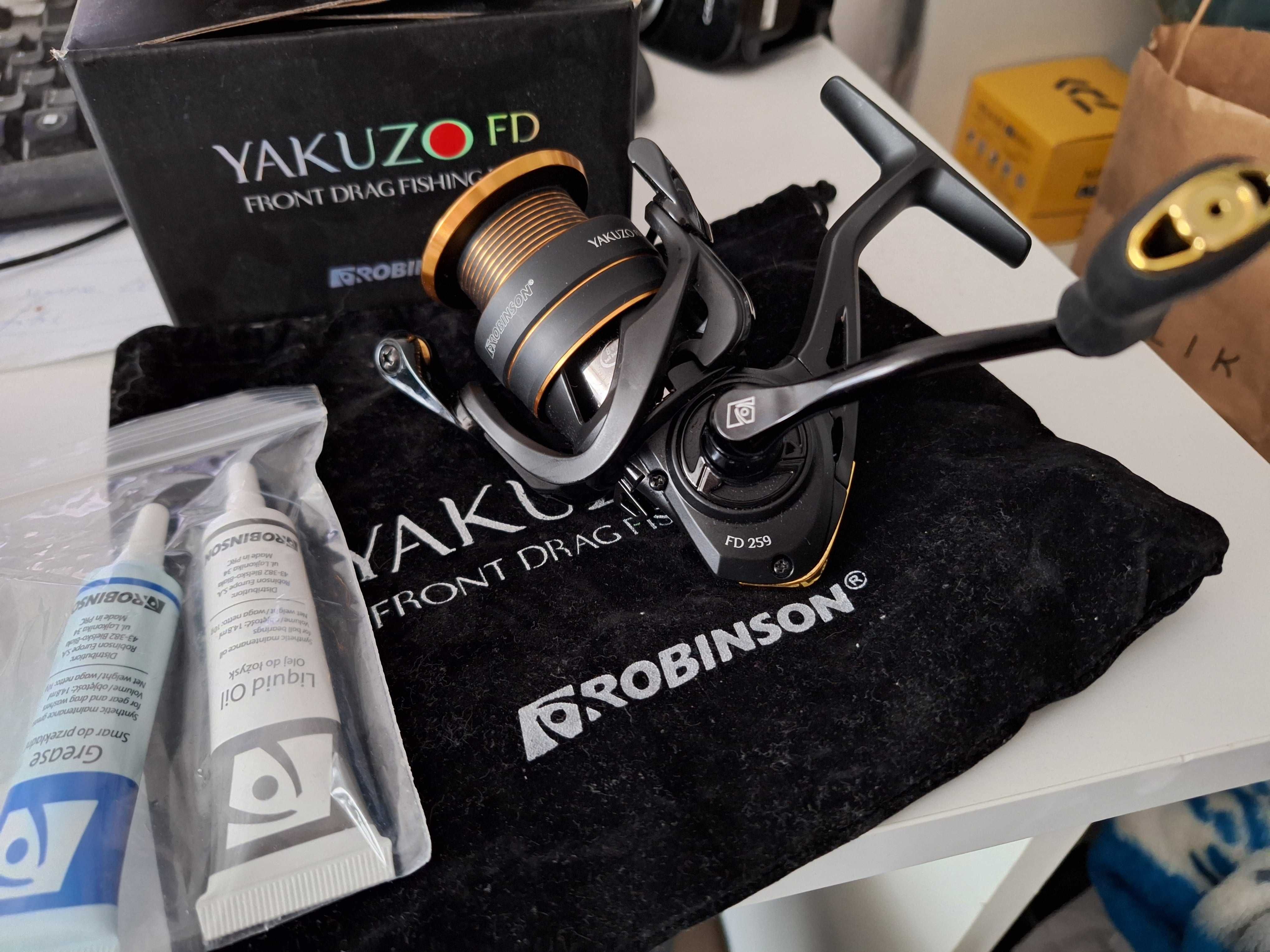 Kołowrotek Robinson Yakuzo FD 259 nie Daiwa Shimano
