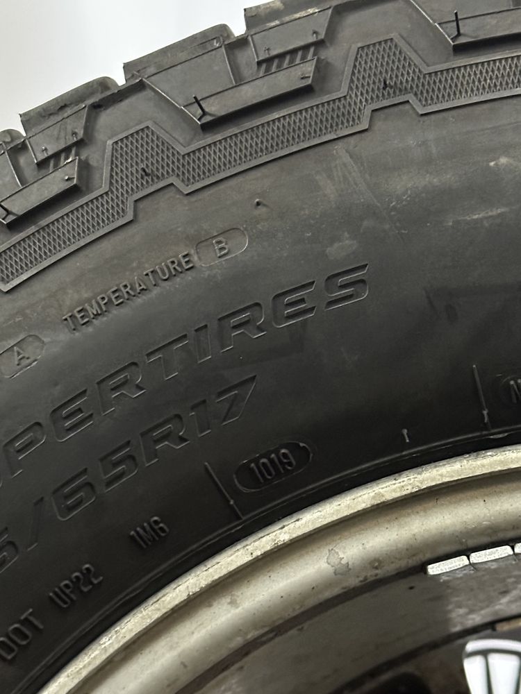 Колеса в зборі 255/65 R17 Discoverer Cooper A/T,диски 6х114.3 R17