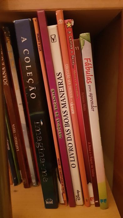 Diversos livros de criança