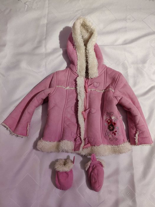 Kurtka typu kożuszek firmy Ladybird rozmiar 86 (12-13 miesięcy)