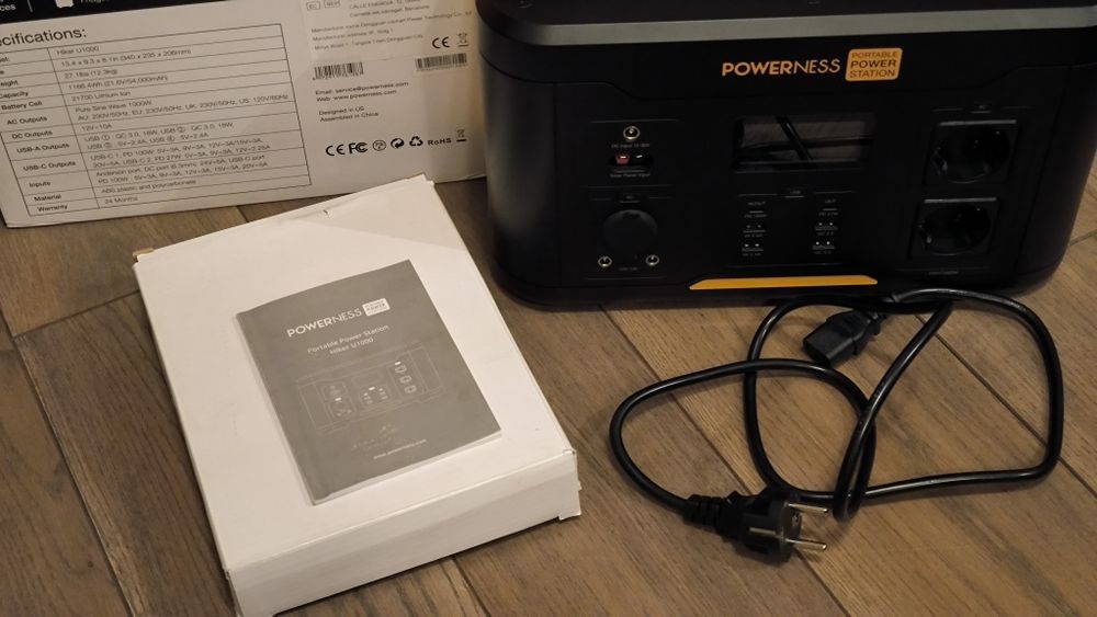 Зарядна станція Powerness U1000