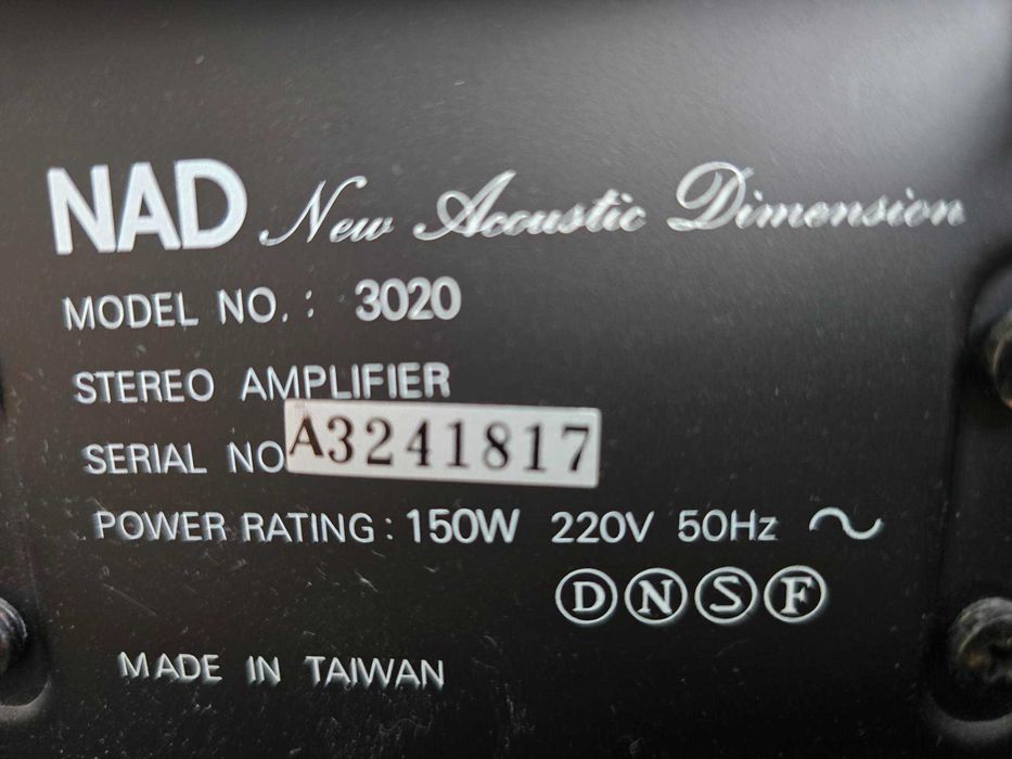 NAD 3020 prywatny, bardzo ładny stan!