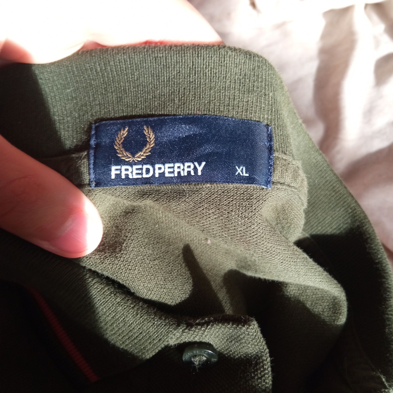 кофта fred perry