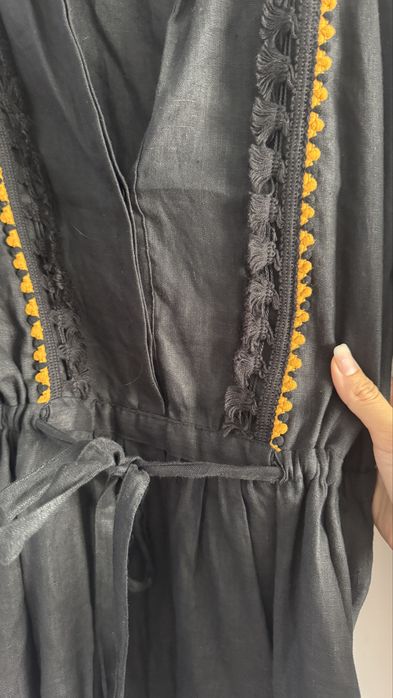 Сукня zara, натуральний льон, розмір м