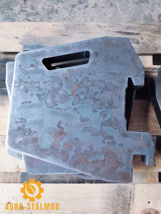Obciążniki 50 kg - Massey Ferguson, Case, Valtra, New Holland, Claas