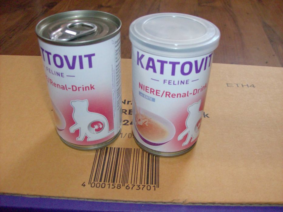 Kattovit feline niere / renal drink na nerki dla kotów 10 szt
