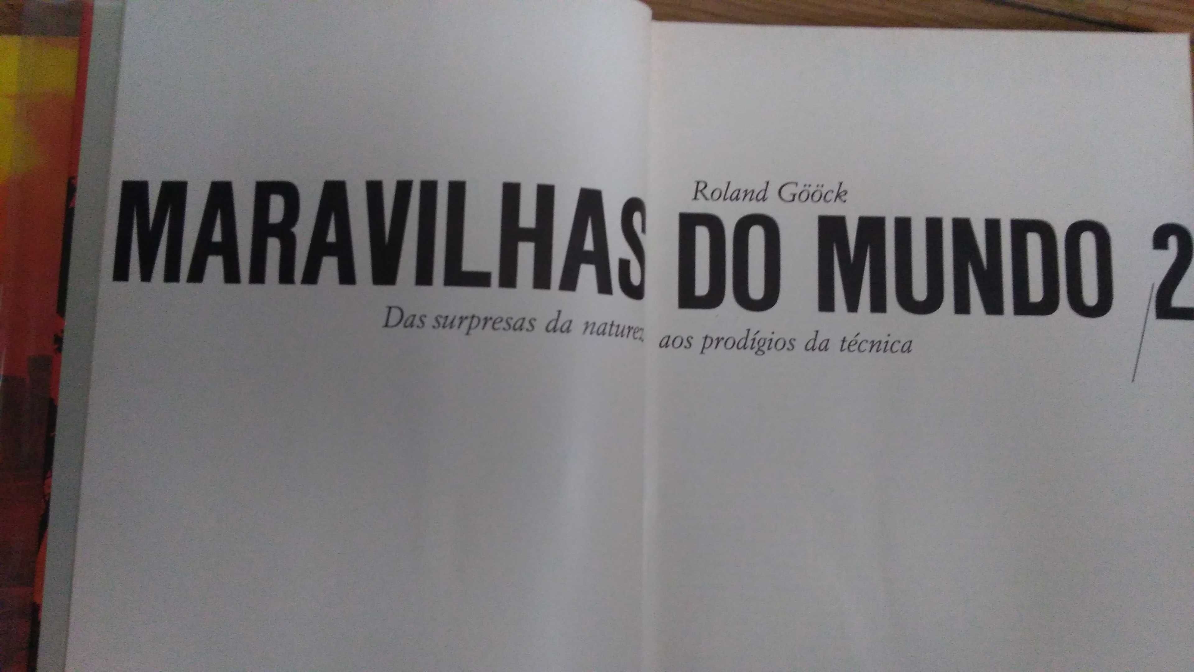 Maravilhas do Mundo (dois volumes), como novos