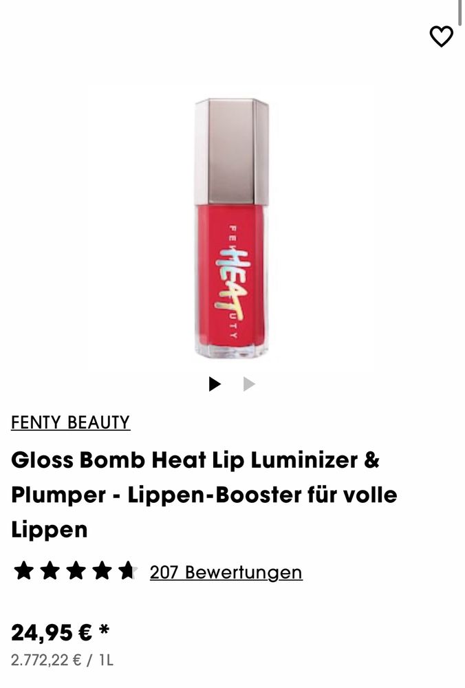 Fenty beauty lip plumper