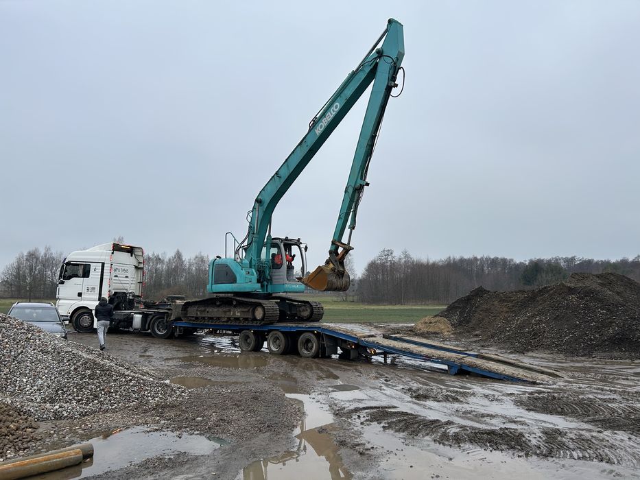 Koparka long 16m kobelco 2001 rok