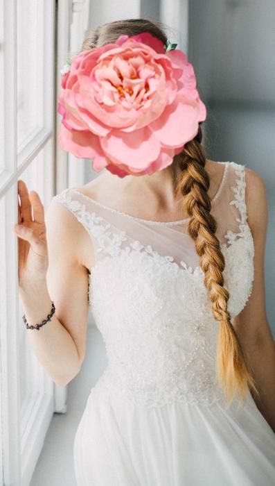 piękna suknia ślubna boho, rustykalna, muślin, rusałka, zwiewna, ślub