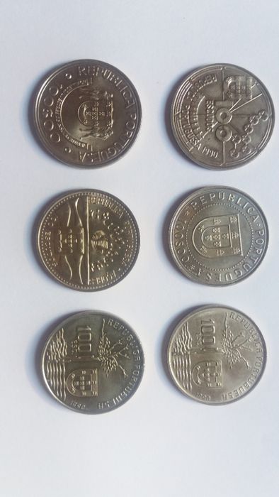 Moedas 200$00 Republica Portuguesa