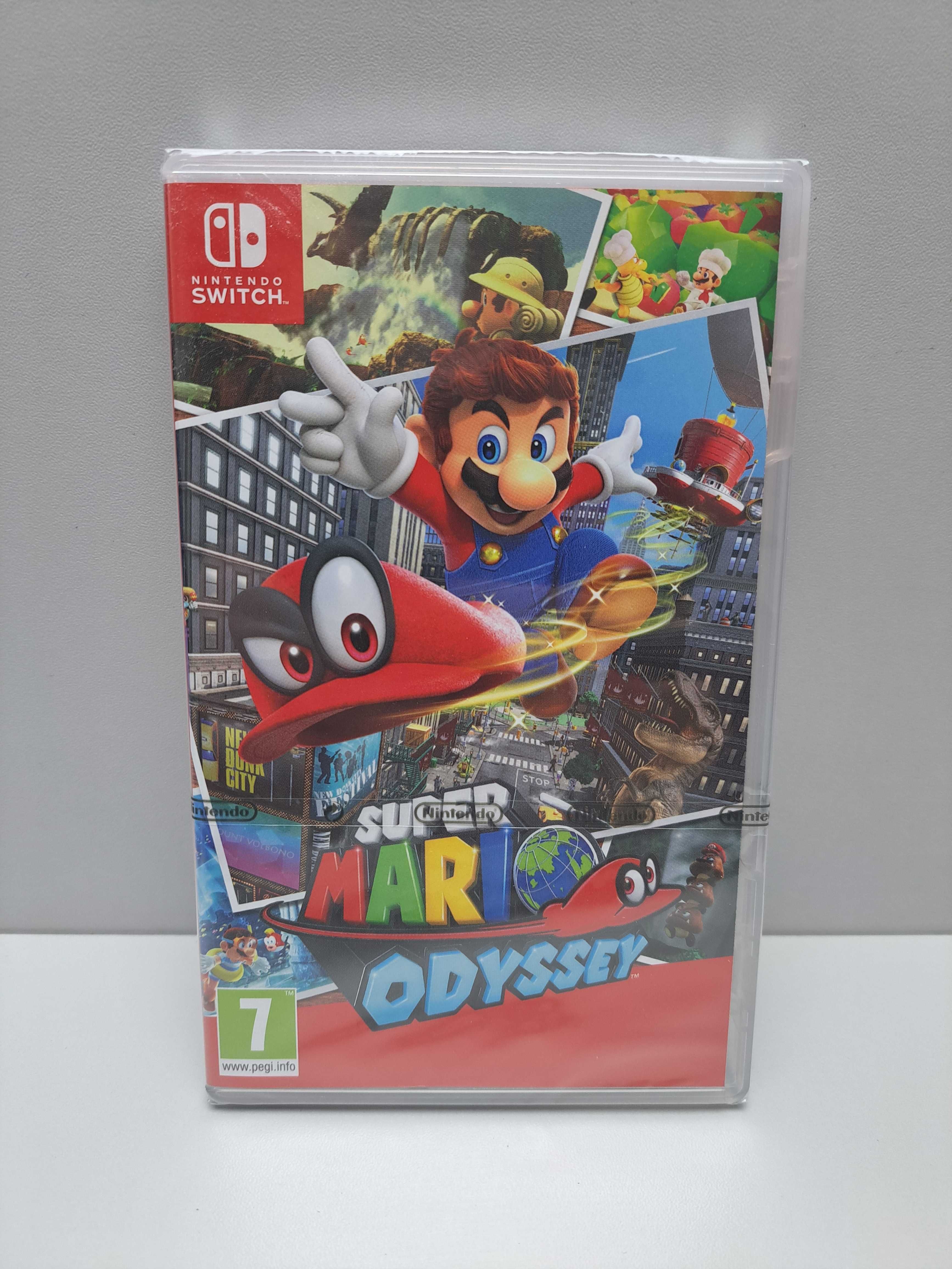 Нова гра Super Mario Odyssey для приставки Nintendo Switch