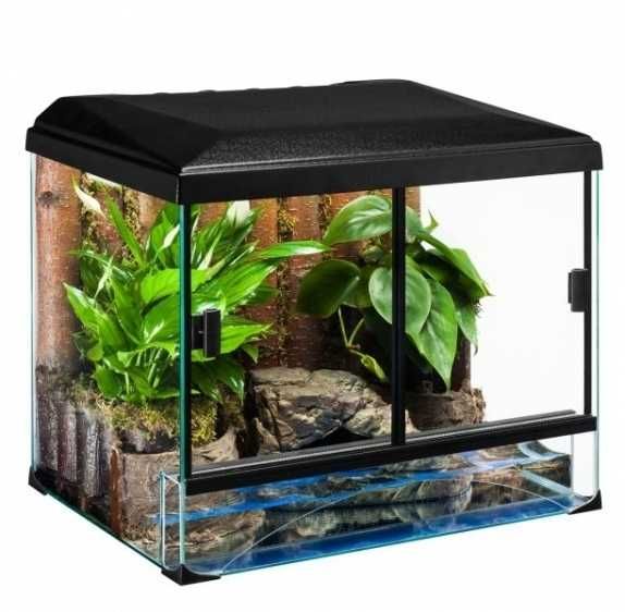 Terrarium/akwarium  51l z oświetleniem 2x11W Terraset Turtle 45x32x35