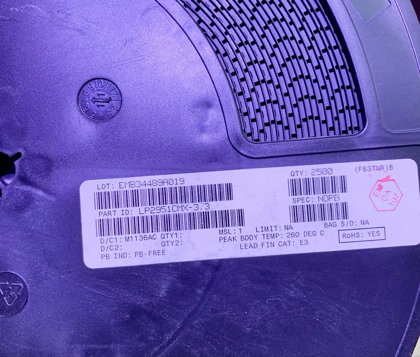 LP2951CMX-3.3/NOPB Лінійний регулятор, стабілізатор