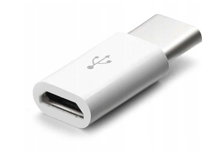 Adapter Przejściówka ze złącza Micro USB na USB C