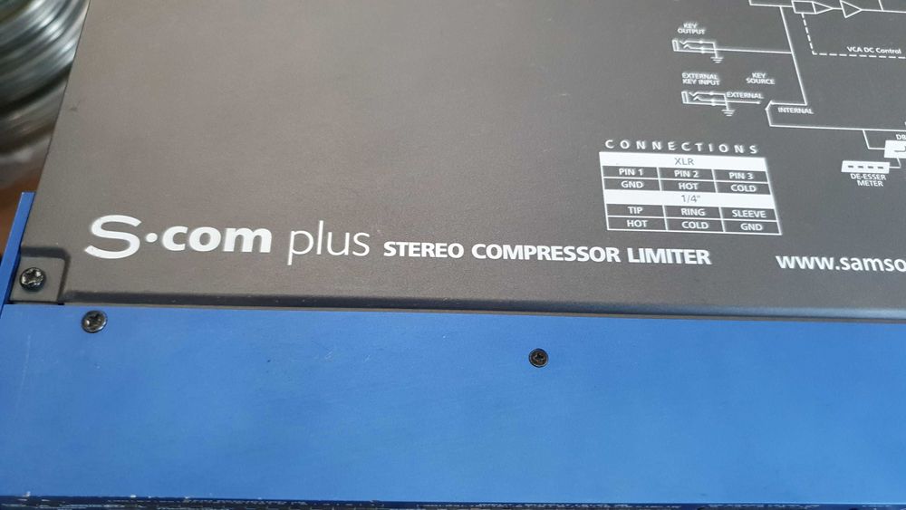 Samson S-Com+ Стерео компрессор - лимитер