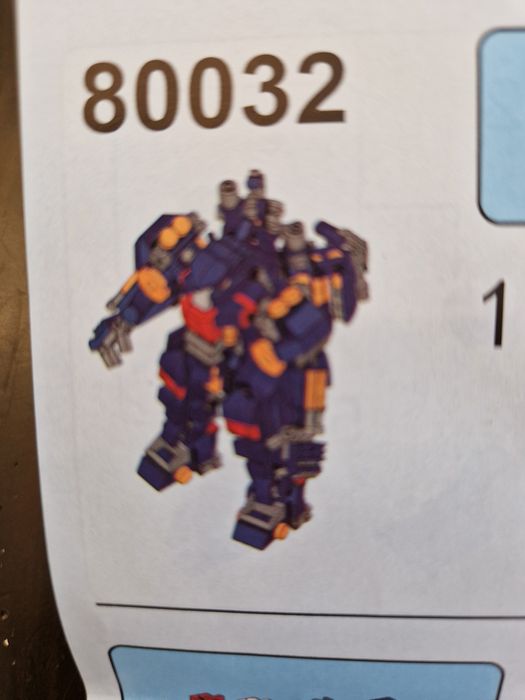 klocki do budowy wspaniałego robota