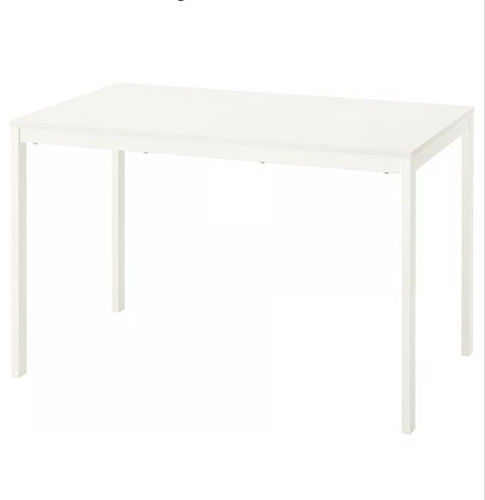 Mesa branca extensivel IKEA