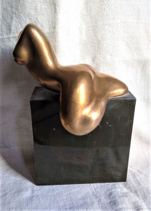 Escultura Bronze Figura Feminina