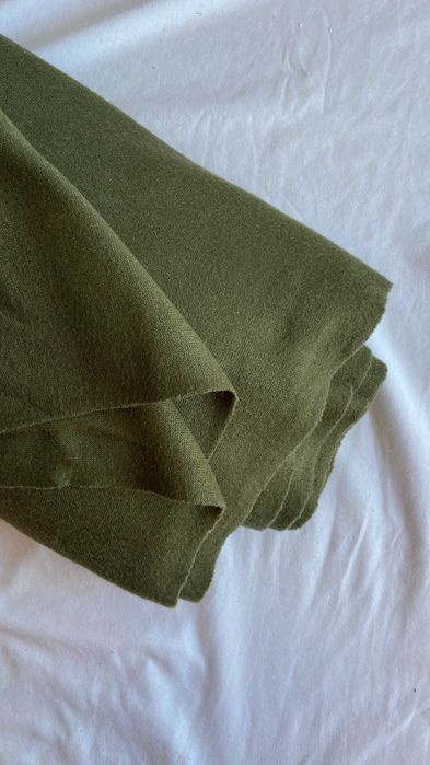 tecido a metro de excelente qualidade - malha verde oliva