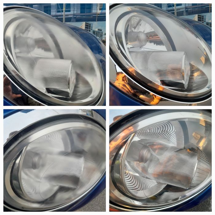 Szlifowanie i polerowanie lamp + powłoka UV - Poznań i okolice