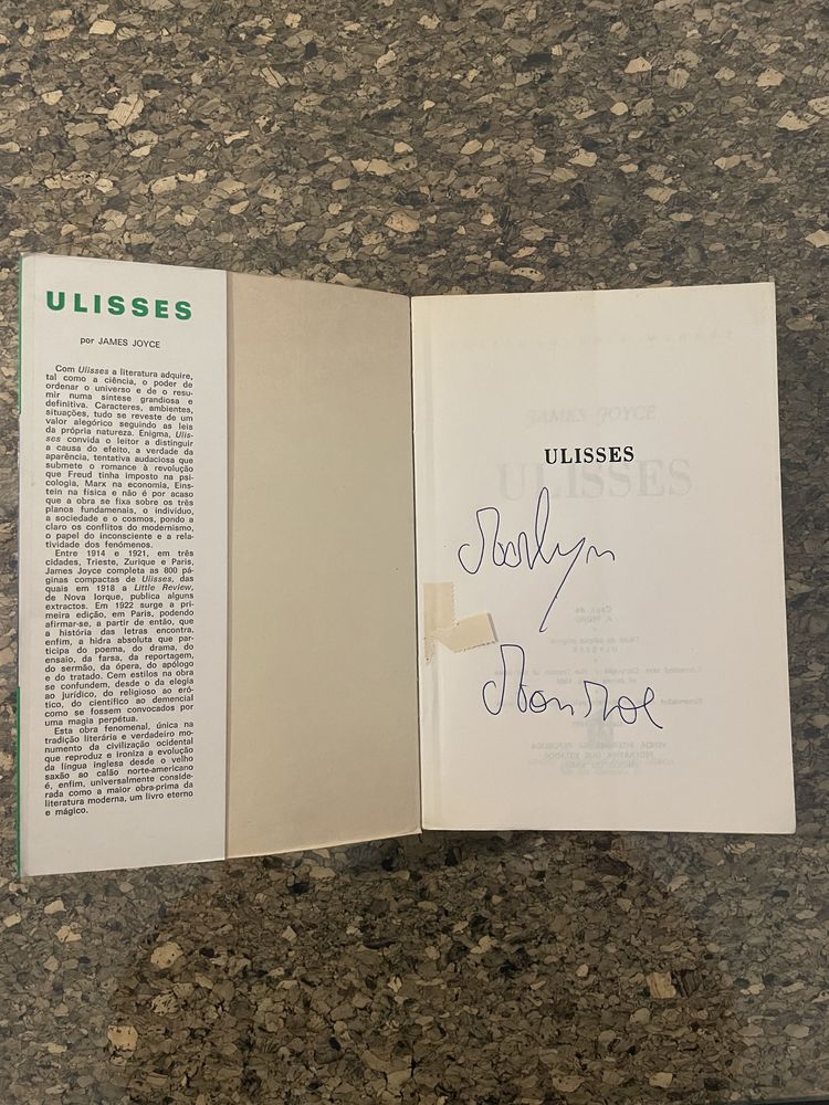 Livro Ulisses, de James Joyce