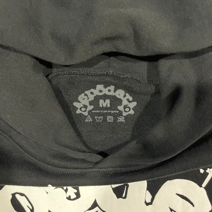 Sp5der OG Web Hoodie Preto