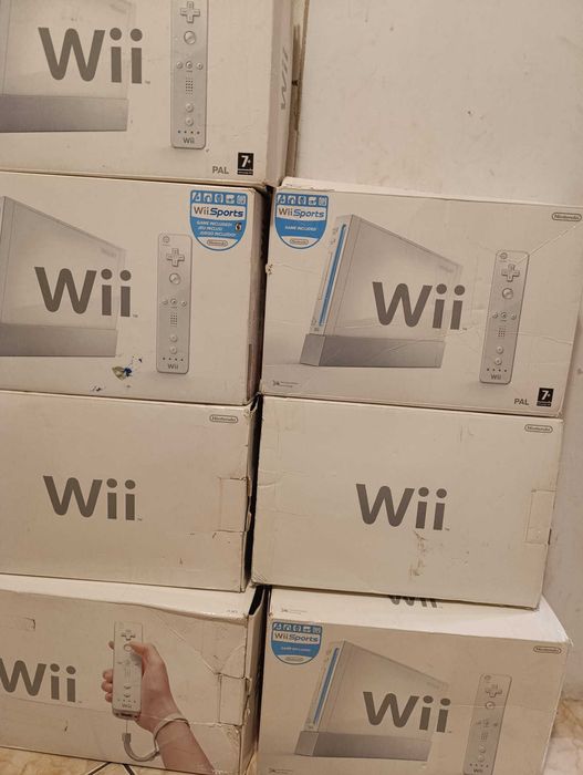 Kolekcja kartonów do Nintendo Wii