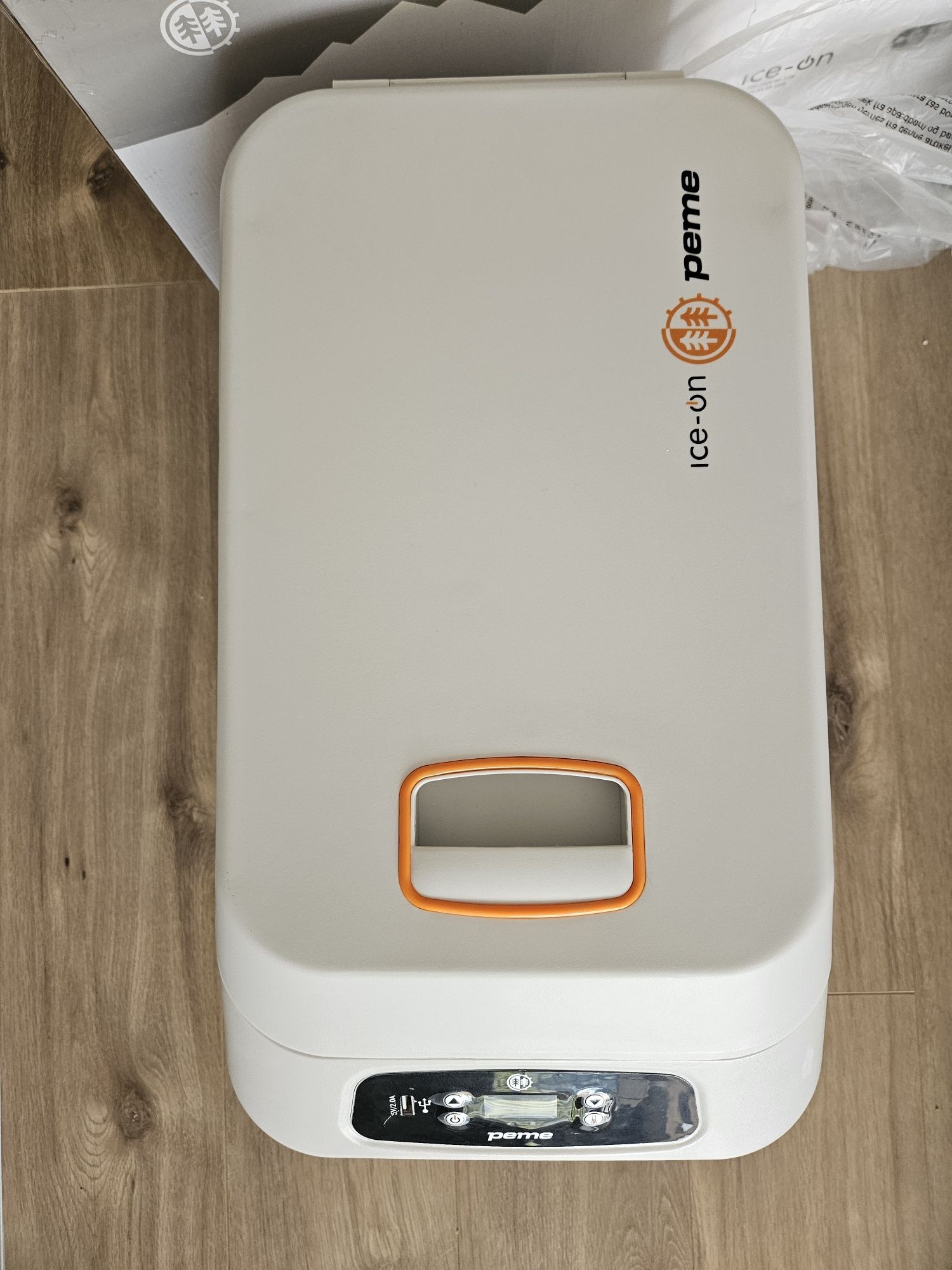 Lodówka turystyczna Peme Ice-on iOG-30L Adventure Orange + pasek na ra