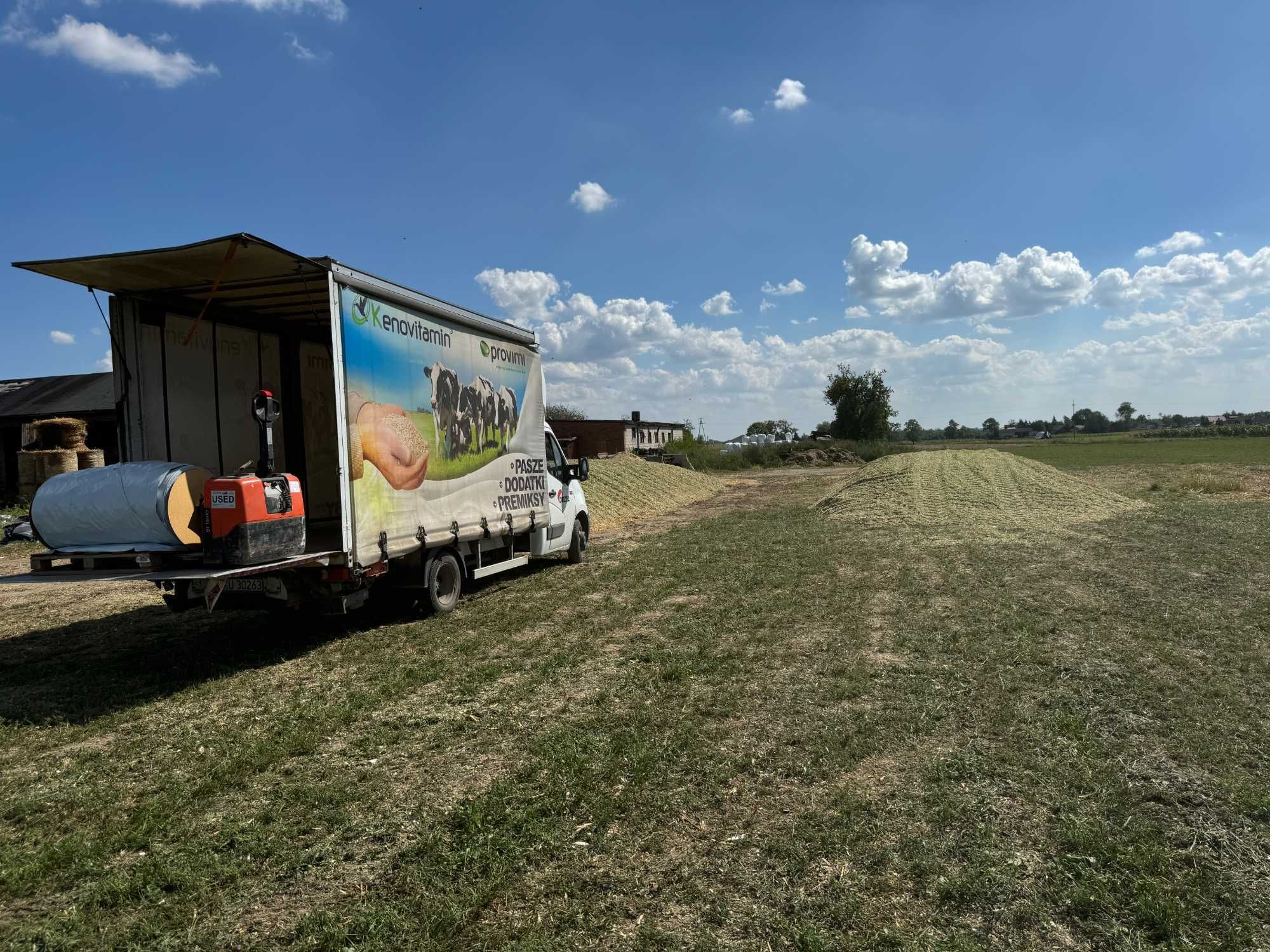 Folia kiszonkarska, pryzmowa na metry, NIESTANDARDOWE SZER. TRANSPORT