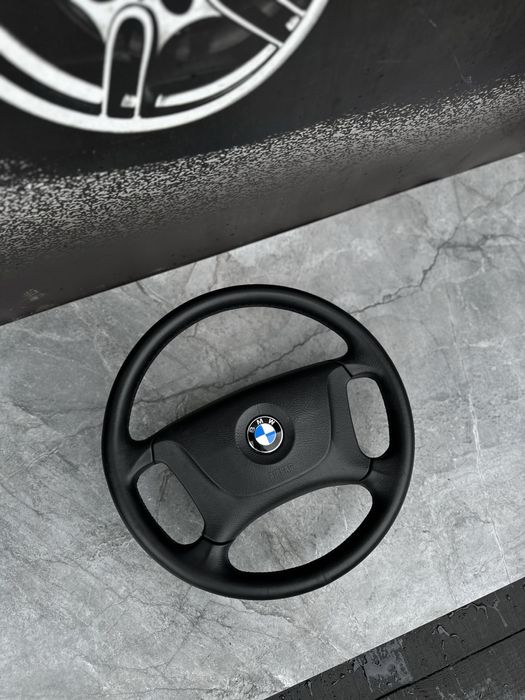 BMW E39 руль чотири спиці Ідеал Рідна Шкіра е39 Рестайл е46 BUMER