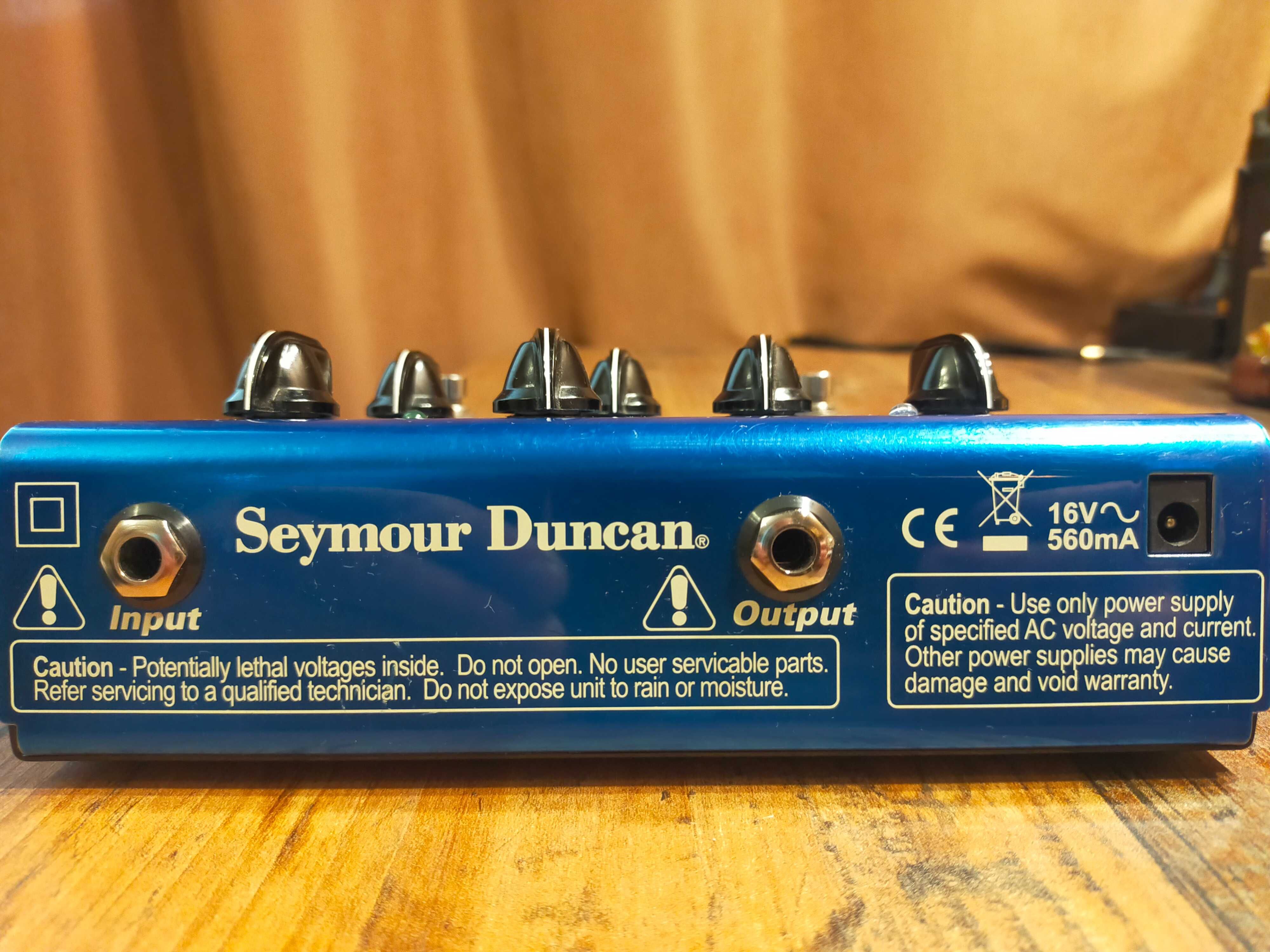 Гітарна лампова педаль ефектів Seymour Duncan SFX11 Twin Tube Blue