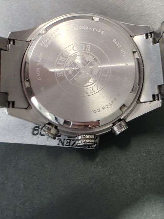 Jak Nowy Zegarek Citizen Eco Drive Szafir Titanium CA0650-82L Komplet