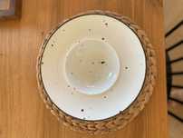 Alumina Bogucice Cottage White 1108 Talerz Pasta