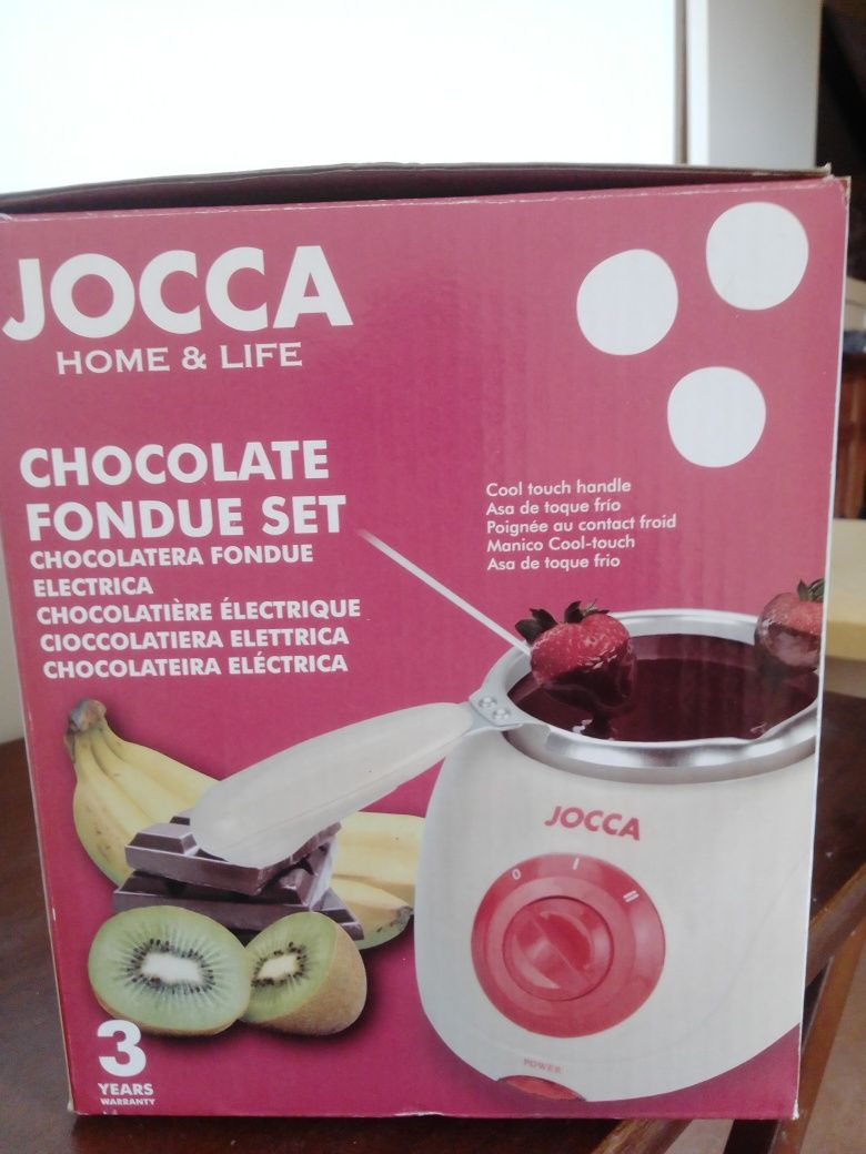 JOCCA chocolate fondue set