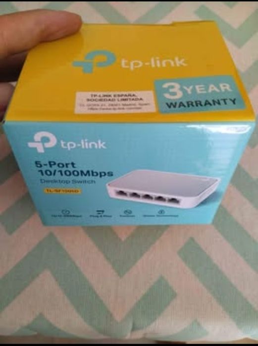 Extensor ethernet de 5 portas Tp-Link