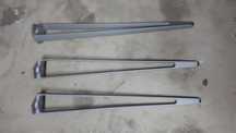 Pés para mesa em metal  Ikea VIKA INGE