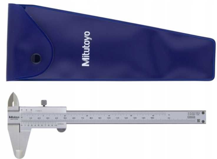 Profesjonalna Oryginalna Suwmiarka Noniuszowa Mitutoyo 150mm 0,05