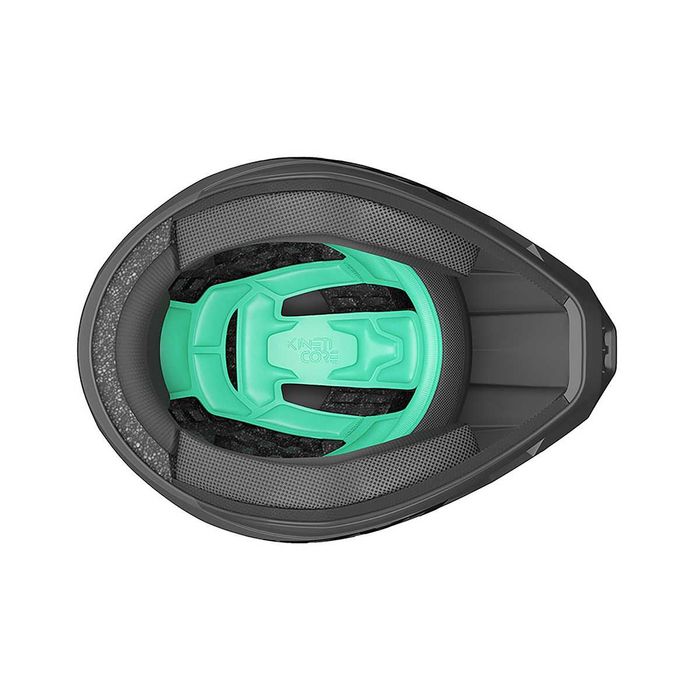 Kask rowerowy fullface Lazer Chase KinetiCore czarny pełny rozmiar M