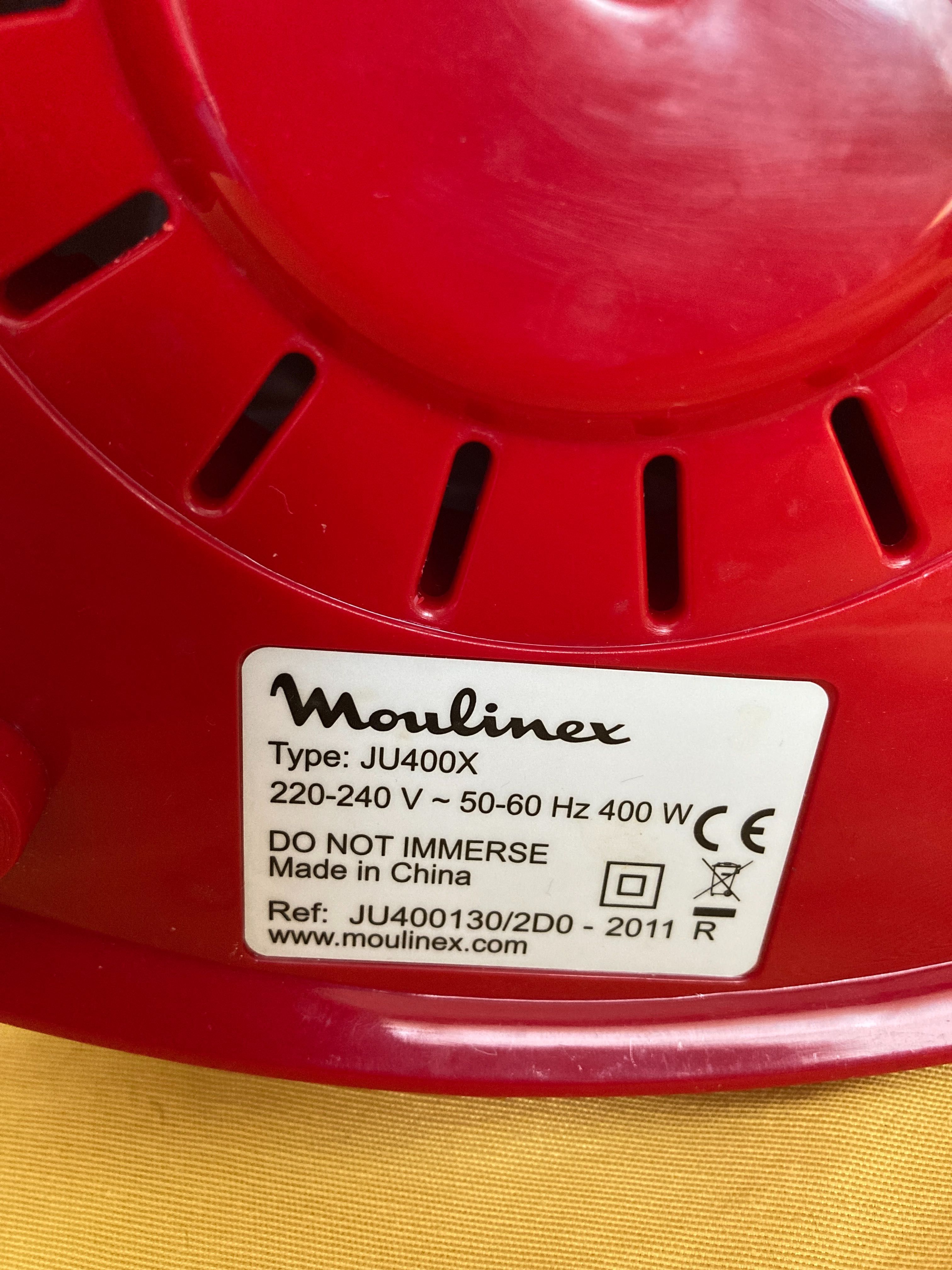 Liquificadora Centrifugadora moulinex JU400x máquina sumos