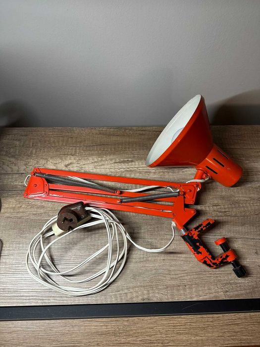 Lampa kreślna PRL Nowa Huta Kraków