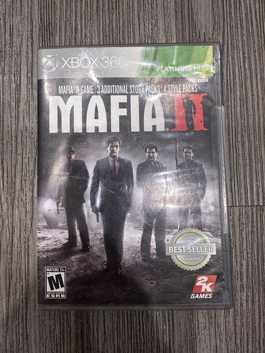Mafia 2 диск xbox 360 2 диска